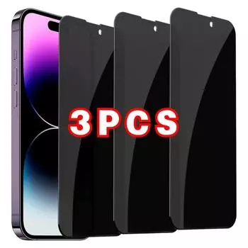Защитные пленки для экрана конфиденциальности для IPhone 15, 14, 13, 12, 11 Pro Max, пленка для конфиденциальности, закаленное стекло для IPhone 12, 13 Mini iphone 11 чистый