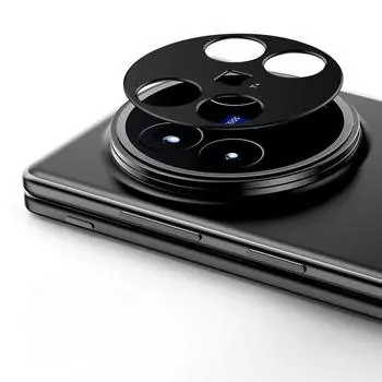 Защитные пленки для камеры Vivo X Fold5, полая металлическая наклейка для VIVO XFold5 FOLD 5, защитная рамка из сплава алюминия vivo X Fold5 чёрный