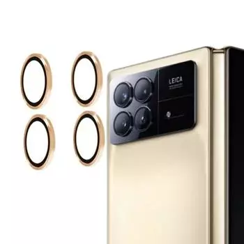 Защитные пленки для объектива задней камеры для Xiaomi Mix Fold 3, заднее металлическое стекло для XIAOMI MIX Fold3 FOLD 3, полный защитный чехол Xiaomi Mix Fold 3 золотой