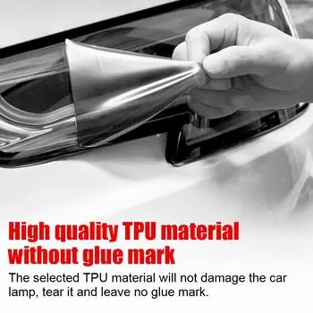 Защитные пленки TPU для Tesla Model 3, фары, задние фонари, противотуманные фары, защитные прозрачные наклейки, чехлы для ламп, модификация