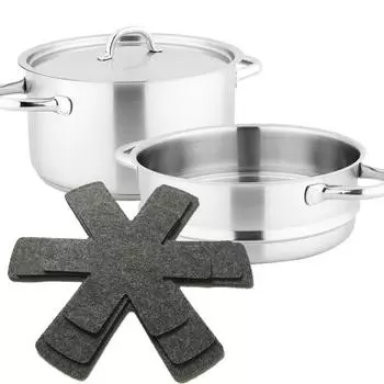 Защитные приспособления для кастрюль, разделитель, моющиеся нетканые материалы, поверхности посуды, отдельные для дома 3