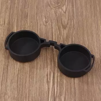 Защитные резиновые крышки для объективов биноклей 42 мм/50 мм, крышка окуляра бинокля, крышка телескопа, защита линз