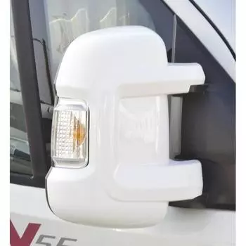 Защитные щитки для зеркал для автодома Fiat Ducato Peugeot Boxer Relay Long Arm Pair White 1pair белый