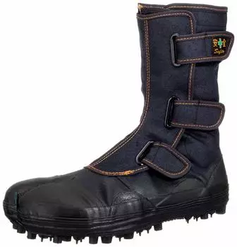 Защитные шипованные ботинки Shokaido для работы в горном лесу Yamahiko I-78 25,5 см чёрный