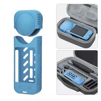 Защитные силиконовые крышки объектива для экшн-камеры X4, чехол, устойчивый к царапинам и пыли, защитный чехол A прозрачный