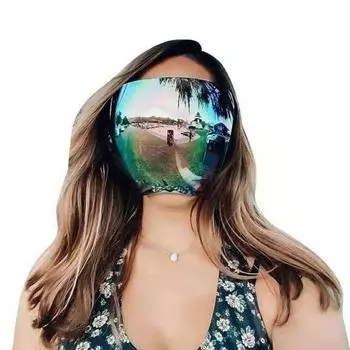 Защитные солнцезащитные очки для лица Велосипедные солнцезащитные очки Прозрачные противотуманные защитные защитные очки для лица Защитная маска для лица