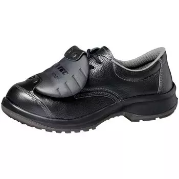 Защитные туфли премиум-класса JIS Standard Short Shoes с защитой подъема PRM212 Instep Pro M2 Black cm 3E [Midori Anzen] Anti-Slip 26.5 чёрный