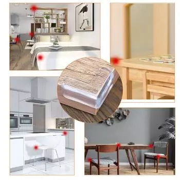 Защитные уголки безопасности Защитные ограждения Уголок безопасности Прозрачная мебель белый