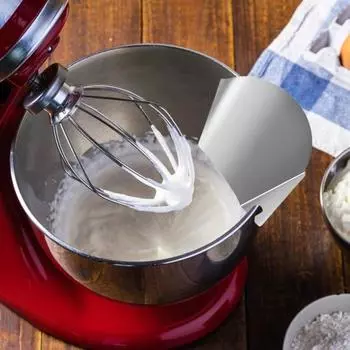 Защитный экран из нержавеющей стали для миксера-стенда, металлический защитный экран для миксера, инновационный дизайн, защитный экран для миксера, брызгозащищенный кухонный инструмент серебряный