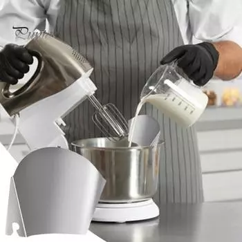 Защитный экран из нержавеющей стали для миксера, защищающий от проливания, повышает безопасность кухонного сливного щитка, средство предотвращения проливания жидкости серебряный