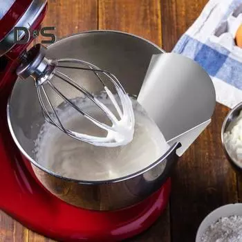 Защитный экран из нержавеющей стали для миксера-стенда, металлический защитный экран для миксера, инновационный дизайн, защитный экран для миксера, брызгозащищенный кухонный инструмент серебряный