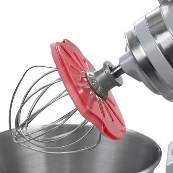 Защитный экран от брызг для миксеров KitchenAid - легкоочищаемый защитный экран от брызг, скребок для наклонной головки Round синий
