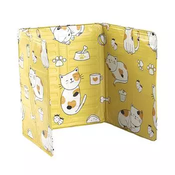 Защитный экран от брызг масла, термостойкая алюминиевая фольга, легкоочищаемая, регулируемая ширина, рисунок из мультфильма