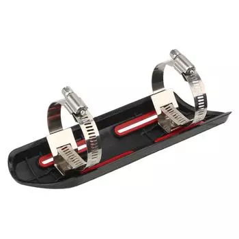 Защитный экран выхлопной трубы, универсальный, высококачественный, антиожоговый кожух, рассеивающий тепло выхлопной трубы Black