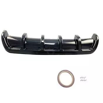 Защитный бампер, сменный, простой в установке, универсальный диффузор заднего бампера автомобиля #1