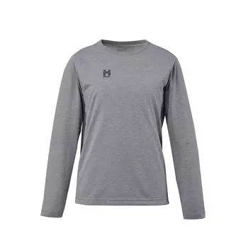 Защитный барьер от насекомых M TS LS W НОВАЯ ХЕАТЕР [Millet] Футболка женская LOGO_CHARCOAL