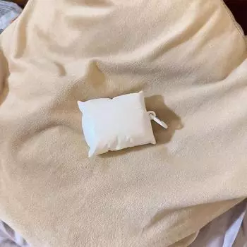 Защитный чехол Airpod3 для Apple Pro Чехол для наушников Второе поколение Беспроводной Bluetooth Третье поколение Aipods2 Силиконовый Четвертое поколение 5 Мягкий AirPods Pro2 White pillow + White hook