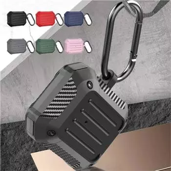 Защитный чехол Armor для AirPods Pro 2-го поколения AirPods 3-го 3 2 1-го поколения Чехол Аксессуары Ударопрочный чехол с полной защитой For AirPods 1 2 Gen красный