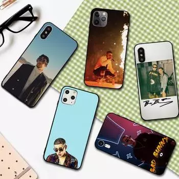 Защитный чехол Bad Bunny для iPhone 12 Pro X XS Max XR 7 8 Plus iPhone 12 Mini 11 Pro Max SE 2020 iPhone XS MAX