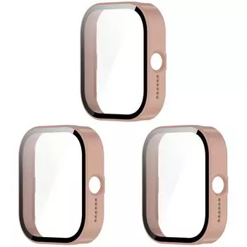 Защитный чехол-бампер с полным покрытием для CMF от Nothing Watch Pro (розовый) #