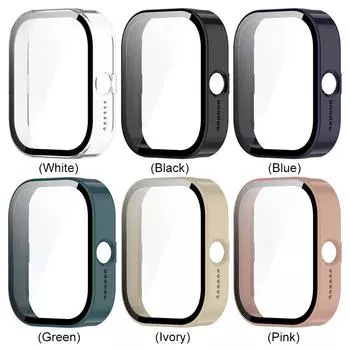 Защитный чехол-бампер с полным покрытием для CMF от Nothing Watch Pro (белый)