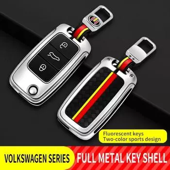Защитный чехол-брелок для ключей автомобиля для Volkswagen Golf 3 4 5 6 Mk4 Mk6 Passat B5 B6 B7 B8 CC Polo Tiguan Mk2 Touran Jetta 6 Bora