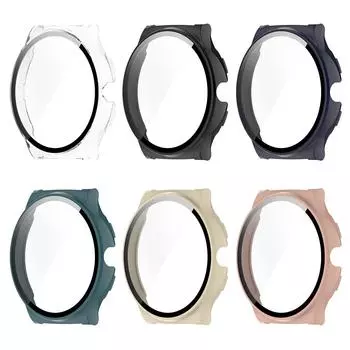 Защитный чехол для экрана с защитным покрытием из закаленного стекла, устойчивый к царапинам чехол для смарт-часов Haylou Solar Lite, аксессуары A