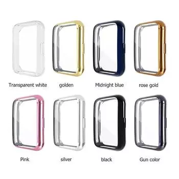 Защитный чехол для экрана TPU, противоударный защитный чехол, защитный чехол для Huawei Watch Fit 2, аксессуары белый