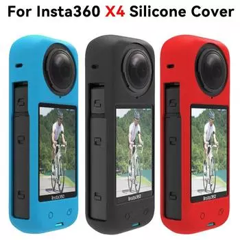 Защитный чехол для экшн-камеры Insta360 X4 Силиконовый чехол Силиконовый универсальный чехол для Insta 360 X4 Аксессуары