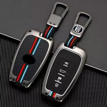 Защитный чехол для автомобильного дистанционного ключа для Toyota CHR Prado 2017 2018 Prius Camry Corolla RAV4 2020 2022 2023 2024 Аксессуары