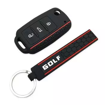 Защитный чехол для автомобильного ключа для Volkswagen Polo Passat B5 Golf 4 5 6 MK5 MK6 Eos Bora Beetle TSI, новый дизайн, силиконовый чехол
