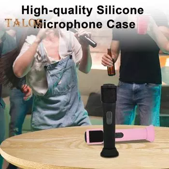 Защитный чехол для беспроводного микрофона, силиконовый чехол, идеальная посадка, простая установка, защитные чехлы для микрофона, чехол для JBL PartyBox синий
