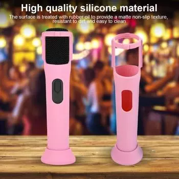 Защитный чехол для беспроводного микрофона, силиконовый чехол, идеальная посадка, простая установка, защитные чехлы для микрофона, чехол для JBL PartyBox зелёный