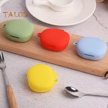 Защитный чехол для беспроводных наушников, ударопрочный, ударопрочный, силиконовый защитный чехол, аксессуары для гарнитуры Redmi Buds 4 Lite чёрный