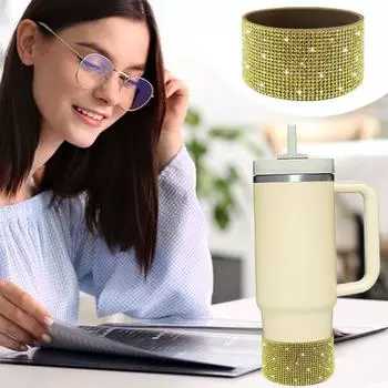 Защитный чехол для бутылки с водой с блестками из силикона, дно бутылки с водой, противоскользящий чехол, аксессуары для стакана 1