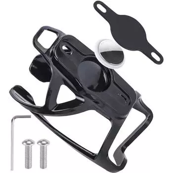 Защитный чехол для бутылки с защитой от потери с винтами/гаечным ключом, велосипедный держатель для бутылки с водой, устойчивый к царапинам, держатель для отслеживания бутылок для велосипеда Airtag Front Cover