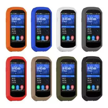 Защитный чехол для часов, ударопрочный, ударопрочный, полная защита, точная посадка, простая установка, чехол-бампер для часов Garmin Edge 1050 серый