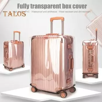 Защитный чехол для чемодана, гладкий, утолщенный, складной, водонепроницаемый, 20/24/28/30-дюймовый, ударопрочный, защитный чехол для багажа, пылезащитный, для багажа 20Inch A