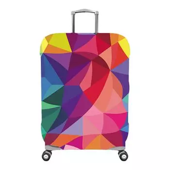 Защитный чехол для чемодана, пылезащитный чехол для багажа, эластичный протектор для чемодана, подходит для чемоданов 18-28 дюймов, дорожные аксессуары S