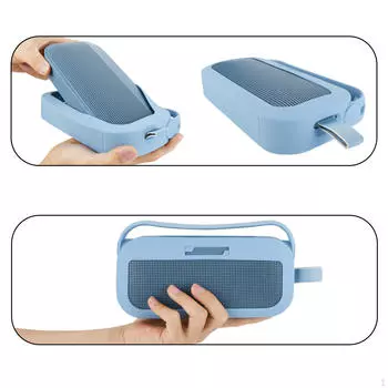 Защитный чехол для динамика, мягкий защитный держатель, легкий портативный, регулируемый плечевой ремень