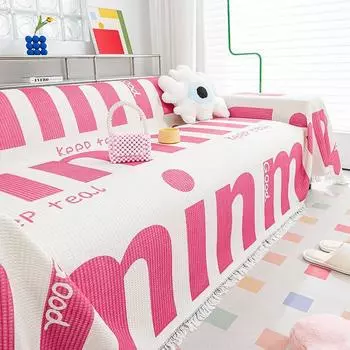 Защитный чехол для дивана из хлопковой нити с допамином, противоскользящий чехол для дивана, съемный коврик для диванной подушки, пылезащитные чехлы для диванов с защитой от царапин 180x130cm1pcs зелёный