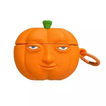 Защитный чехол для Freebuds5i 6i Maze Rice SE2 Pumpkin Freeclip Чехол для беспроводных наушников Freebudspro3 Шумоподавление Pro2 Второе поколение 4e Силикон AirPods 4 [Maze Rice Pumpkin] + Buckle