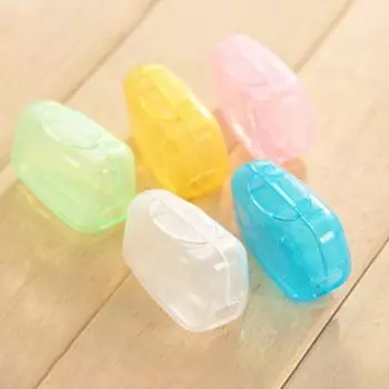 Защитный чехол для головки зубной щетки, портативный дорожный чехол для зубной щетки, пылезащитный чехол для головки зубной щетки