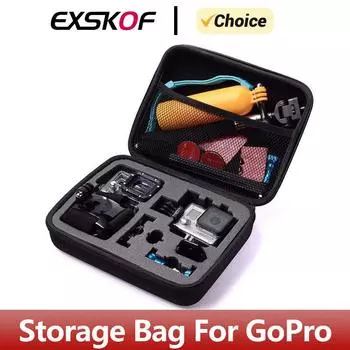 Защитный чехол для хранения GoPro Hero 13 12 11 10 9 8 7 6 5 4 SJCAM AKASO DJI Osmo Action 5 4 3 Аксессуары для камер