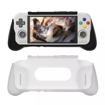 Защитный чехол для игрового контроллера, противоскользящий дизайн, износостойкий, ударопрочный, простая в установке портативная игровая консоль белый