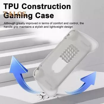 Защитный чехол для игрового контроллера с противоскользящей конструкцией, износостойкий, ударопрочный, простой в установке, защитный чехол для портативной игровой консоли Retroid Pocket 4/4 Pro чёрный