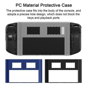 Защитный чехол для игровой консоли с точным дизайном отверстий, устойчивый к царапинам чехол для игрового автомата Lenovo Legion Go чистый