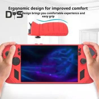 Защитный чехол для игровой консоли, ударопрочный, устойчивый к падениям, защитный чехол с простой установкой для ROG Ally X белый