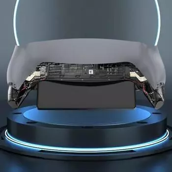 Защитный чехол для игровой консоли Yousheng, ударопрочный, точный, простая установка, защитный чехол для PS5 Portal серый