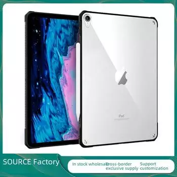Защитный чехол для iPad Air 5/10,9 дюйма и Pro 11 — прозрачный акриловый чехол для планшета iPad 10.2 Navy Blue (2021/2019) темно-синий